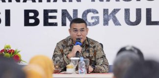 Pesan Wamen Ossy ke Jajaran Kanwil BPN Provinsi Bengkulu: Peraturan Perundangan Harus sebagai Prinsip 