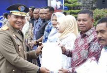 Peringatan 65 Tahun UUPA Digelar di Kanwil BPN Malut, Sertipikat Diserahkan kepada Masyarakat dan Pemda 