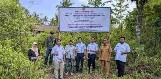 Panitia A Kantah Morotai Tinjau Bidang Tanah yang Diajukan Hak Milik oleh BAKAMLA RI