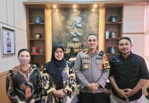 Gelar Silaturahmi dan Koordinasi, Komitmen Kantor Pertanahan dan Polres Morotai Bersinergi Sukseskan Program Masing-Masing
