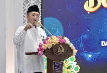 Berikan Tausiah di Buka Bersama KASAL, Menteri Nusron: Negara Besar Mampu Ciptakan Rasa Aman 