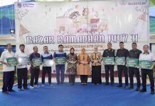 Kementerian ATR/BPN Berikan Santunan untuk Pegawai dalam Momen Bazar Ramadan 1447 H 