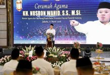 Menteri Nusron Sampaikan Ceramah Agama di Korps Marinir TNI AL Cilandak: Al-Qur’an Jadi Petunjuk bagi Manusia 
