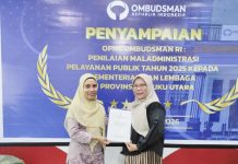 Hadiri Penyampaian Opini Ombudsman RI, Kasubag TU Kantah Morotai Tekankan Prinsip Transparansi dan Akuntabel dalam Pelayanan Publik