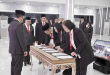 Menteri ATR/Kepala BPN Lantik 84 Pejabat Administrator, Bentuk Reformasi SDM dan Rotasi Jabatan