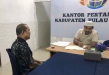 Komitmen Kantah Morotai Beri Pelayanan dan Konsultasi Terkait Batas Bidang Tanah Milik Warga