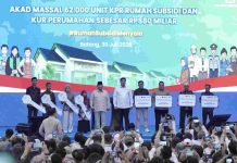Hadiri Akad Massal 62.000 KPR Rumah Subsidi, Menteri Nusron: Legalitas Tanah Beri Kepastian bagi Masyarakat