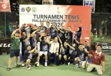 Kementerian ATR/BPN Raih Juara II Beregu Turnamen Tenis Piala Gubernur DKI Jakarta 2026