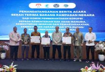 Terima Barang Rampasan Negara dari KPK, Sekjen ATR/BPN: Untuk Mendukung Layanan kepada Masyarakat